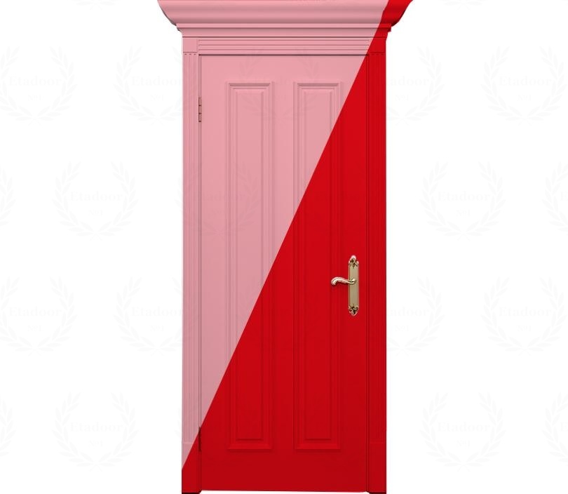 Дверь межкомнатная двухцветная глухая Венеция ДГ7