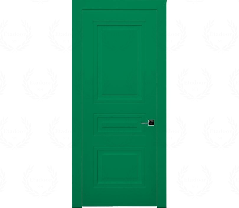 Дверь межкомнатная глухая Гранада лайт ДГ3 зеленая