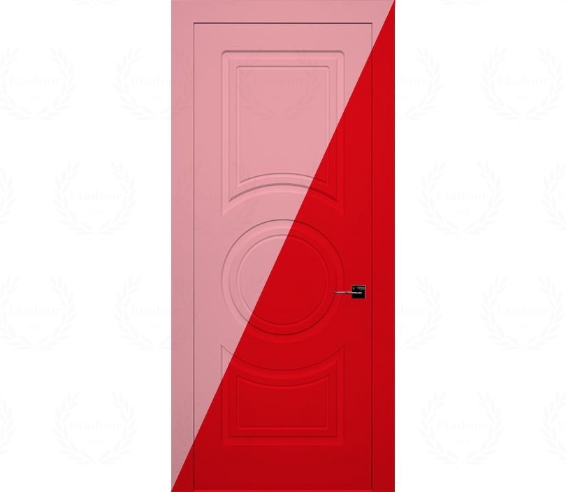 Дверь межкомнатная глухая Милан ДГ15 цвет магнолия