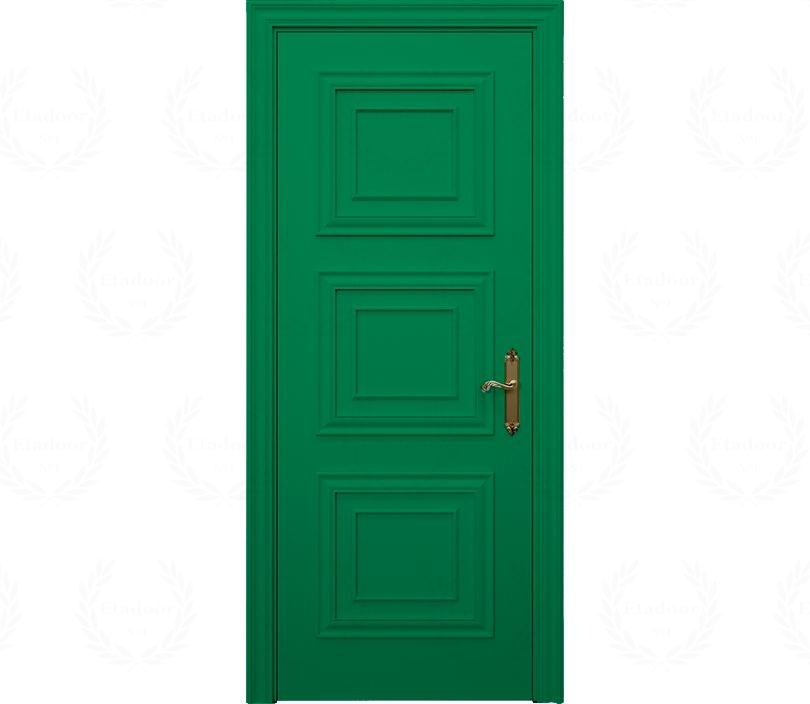Дверь межкомнатная глухая Каталина ДГ6 зеленая
