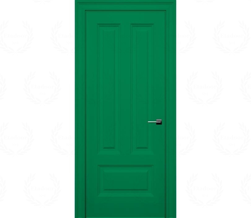 Дверь межкомнатная глухая Савона ДГ10 зеленая