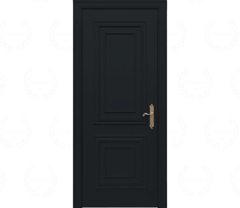 Дверь межкомнатная глухая Каталина ДГ2 черная