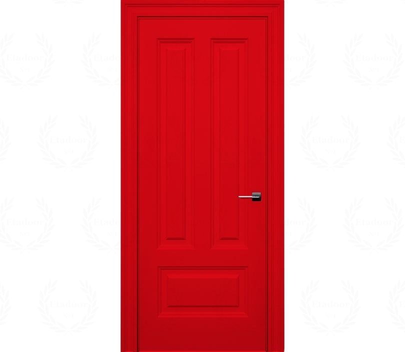 Дверь межкомнатная глухая Савона ДГ10 красная