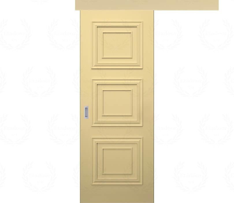 Дверь межкомнатная раздвижная Каталина ДГ6 ванильная