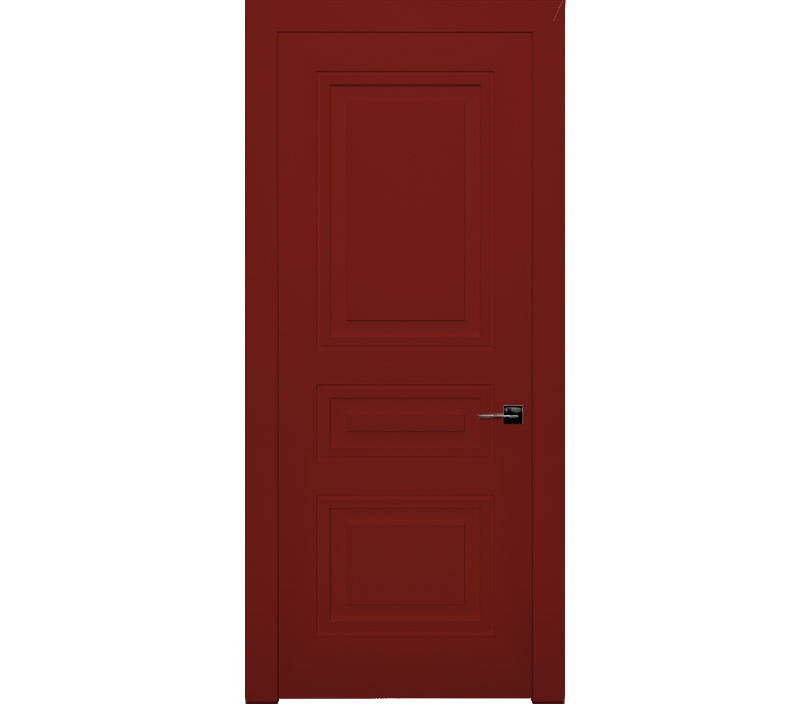Дверь межкомнатная глухая в эмали Гранада ДГ3 цвет вишня