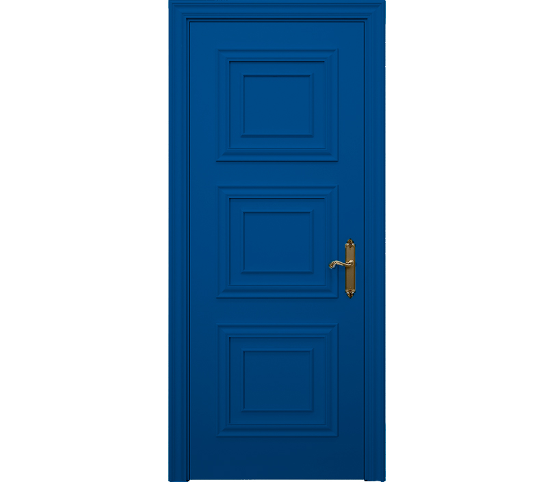 Дверь межкомнатная глухая Каталина ДГ6 синяя