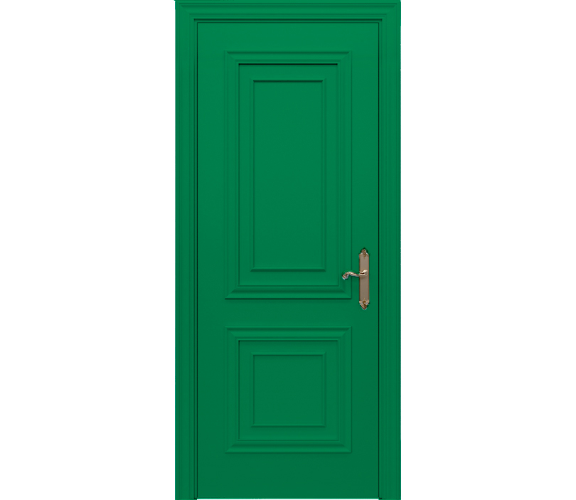 Дверь межкомнатная глухая Каталина ДГ2 зеленая