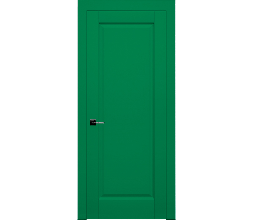 Дверь межкомнатная глухая Лондон ДГ1 зеленая